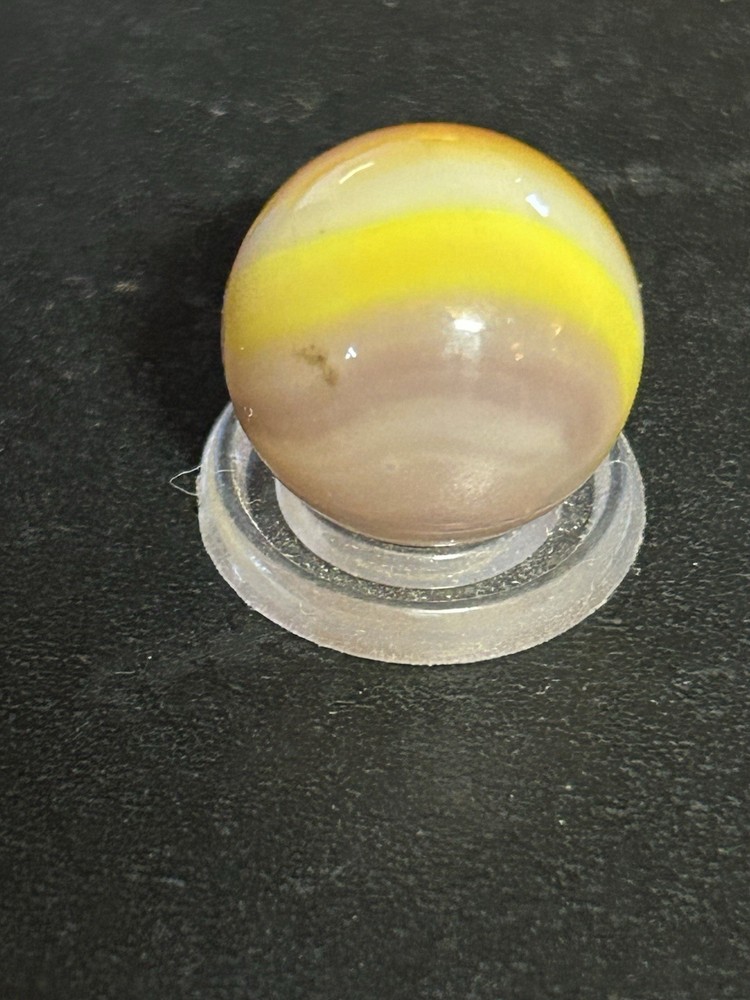 Vintage Vitro Agate Co. "Easter Egg" Marble. 0.62" Mint. Beautiful Example