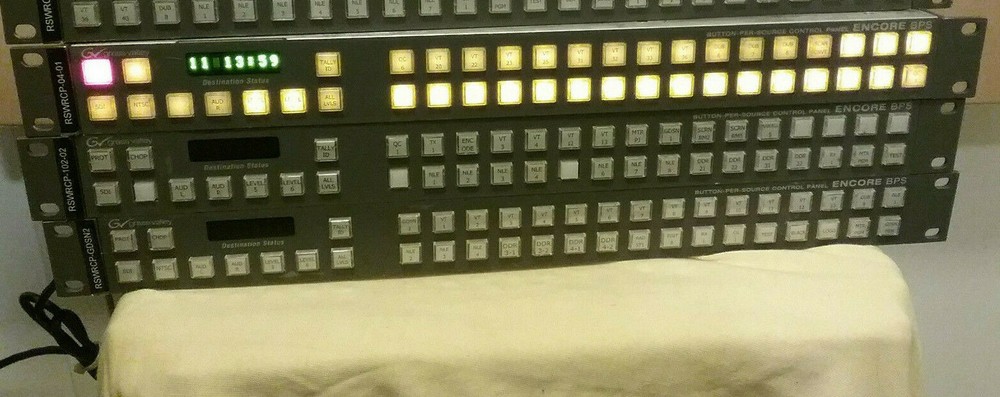 Grass Valley THOMSON BROADCAST ENCORE BPS Control Panel PN: 610090100 ENC-BPS