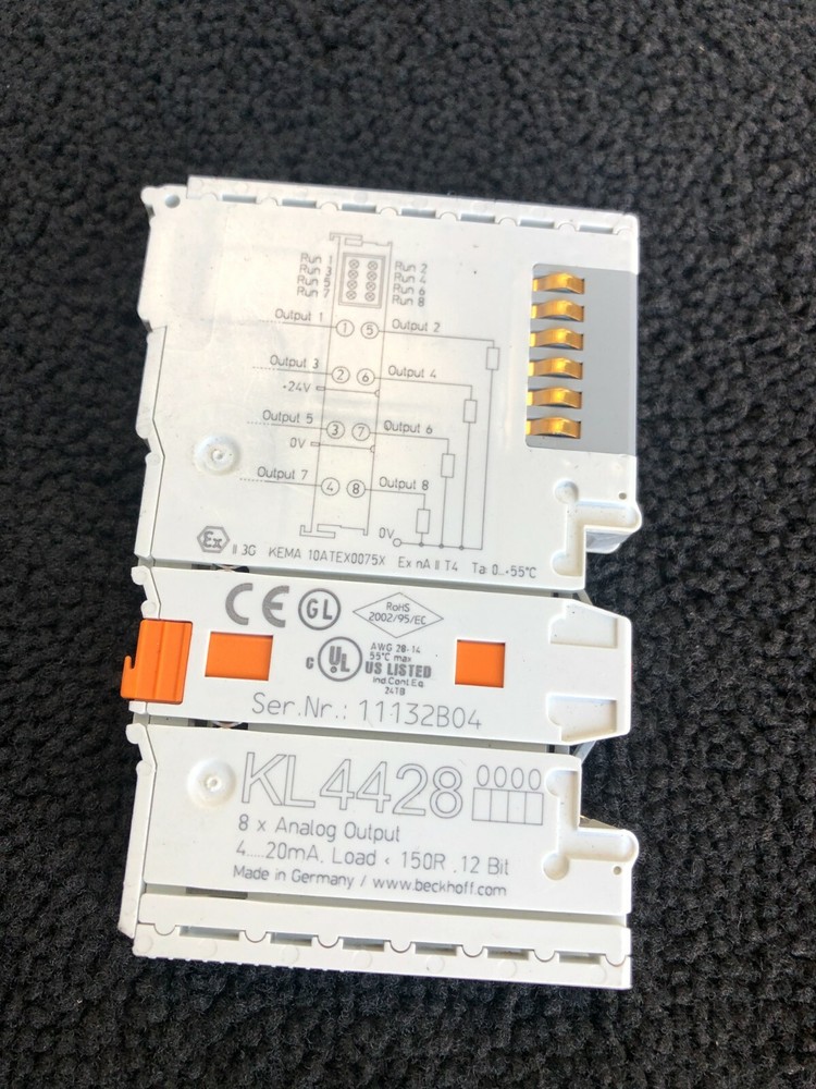 Beckhoff Kl 4428, 8-channel Analog Output Terminal