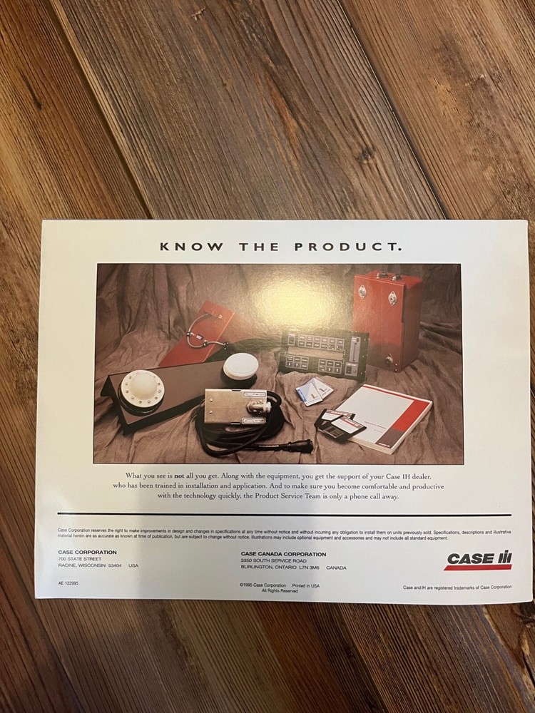 Case International Advanced Farming Systems Brochure
