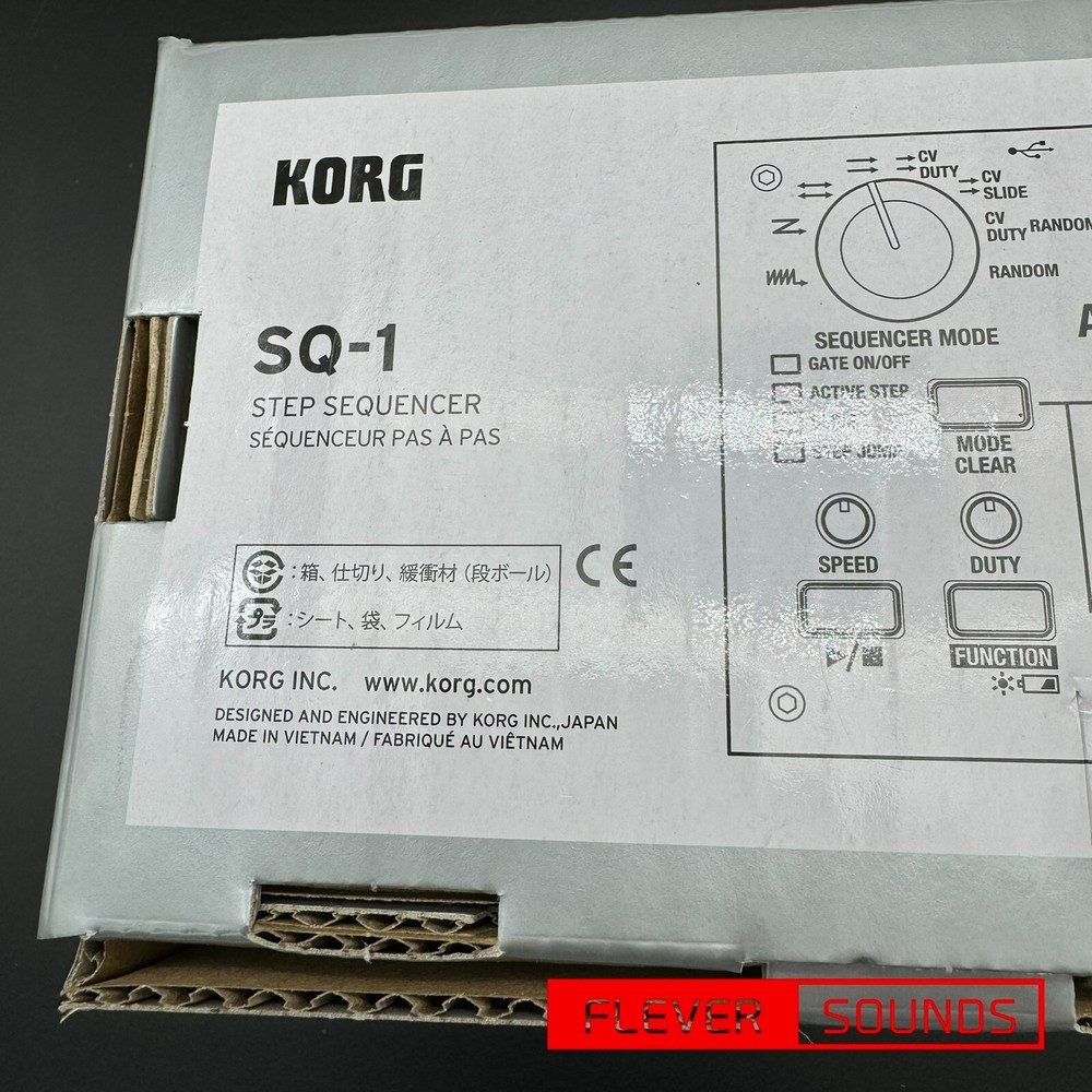KORG SQ-1 Step Sequencer Compact Body USB Bus Power/Battery-powered