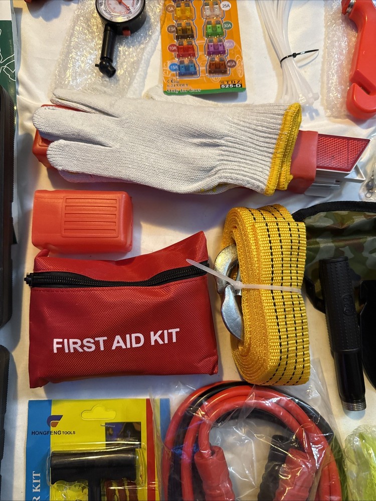 Watbas Roadside Emergency Kit Bag Set