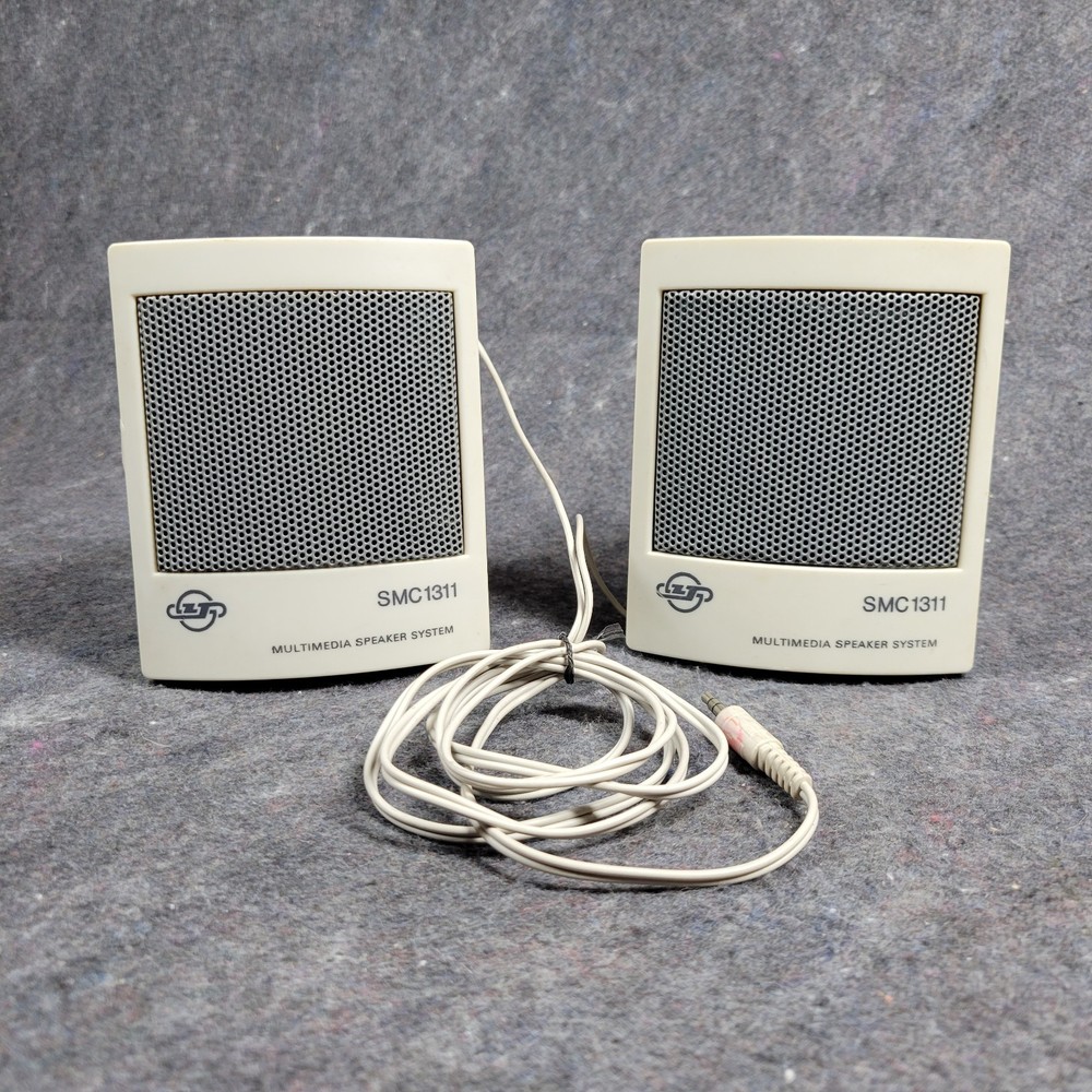 2 Multimedia  Computer Speakers Smc 1311