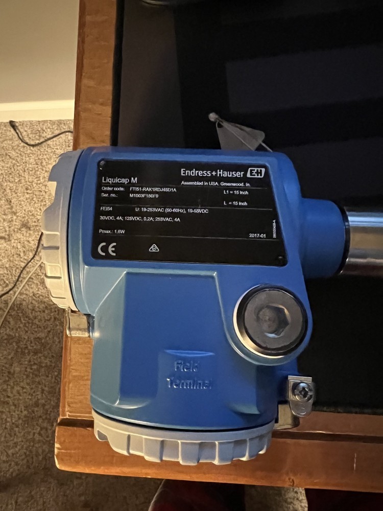 Endress+Hauser Liquicap M FT151 Single Point Level Switch Solid State Digital