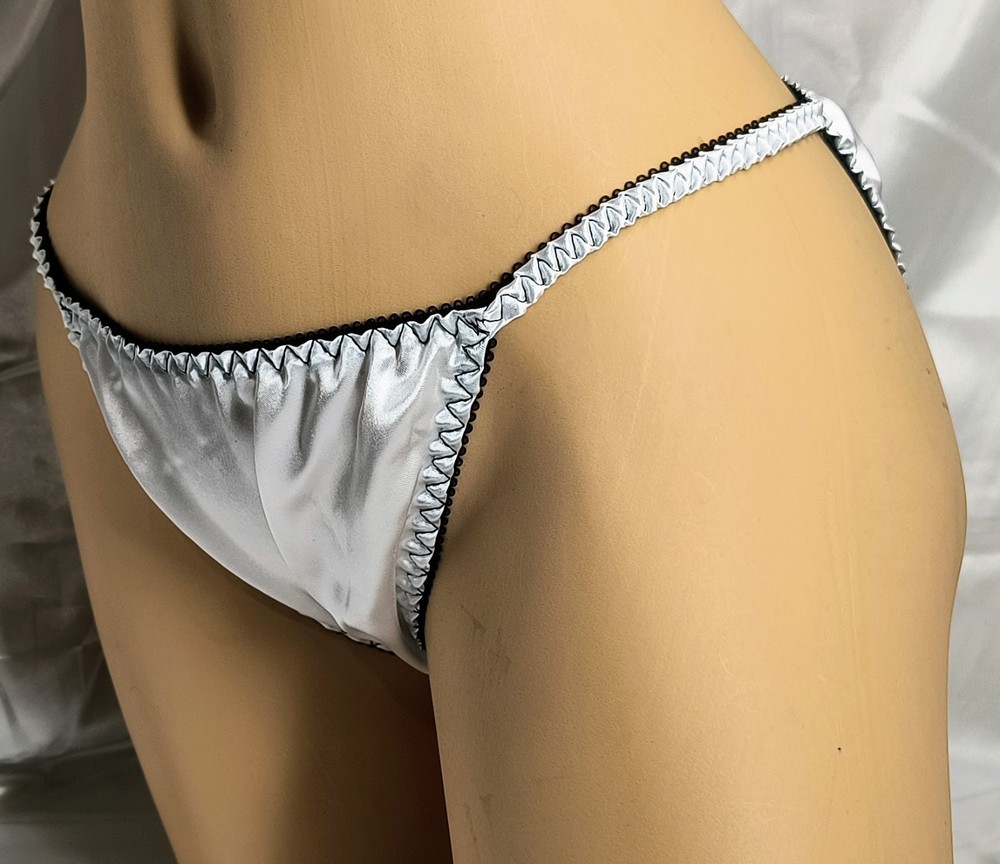 Pearl Satin String Bikini panties *Limited Edition*