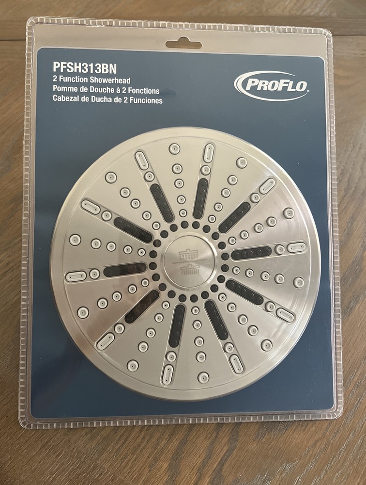 PROFLO PFSH313BN 2 Function Shower Head