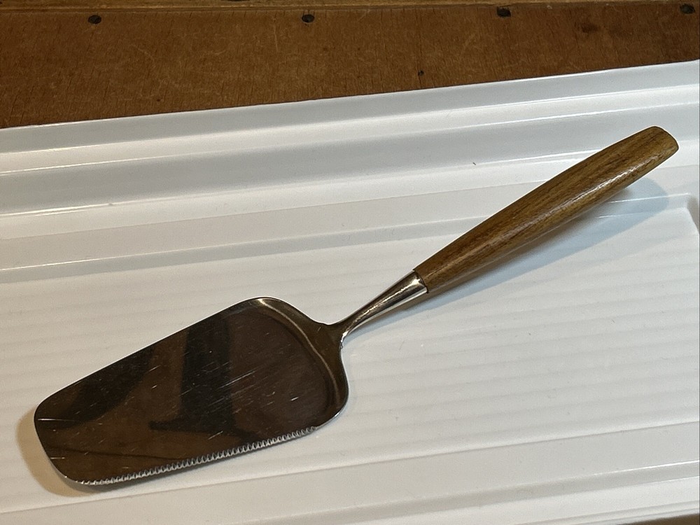 Vintage Danish Modern Teak Handle Spatula Made in Norway