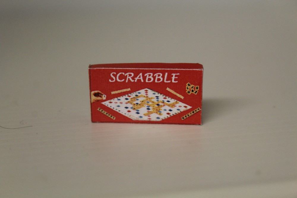 DOLLS HOUSE ( Handcrafted  Box ( Scrabble
