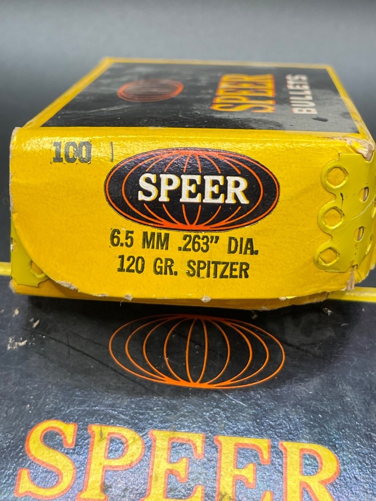 Speer Bullets Boxes Empty 6.5 8