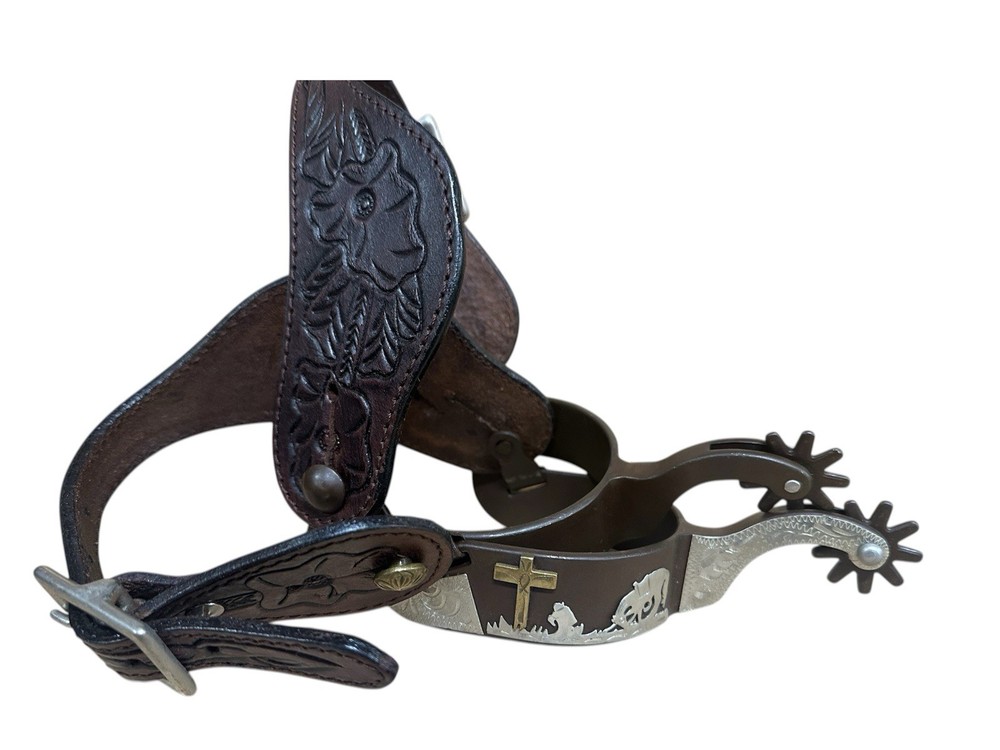 Praying Cowboy Spur Set