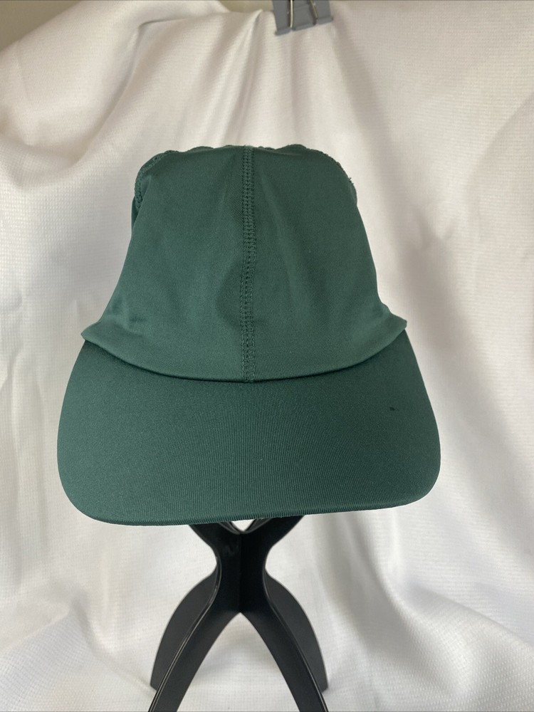 Performance Running Hat, Wicking, Green, One Size Runners Hat