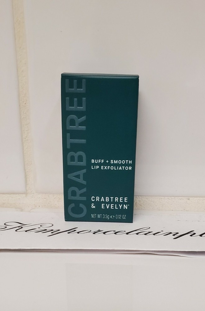 Crabtree & Evelyn Buff+ Smooth LIP EXFOLATOR .12 Oz New Boxed