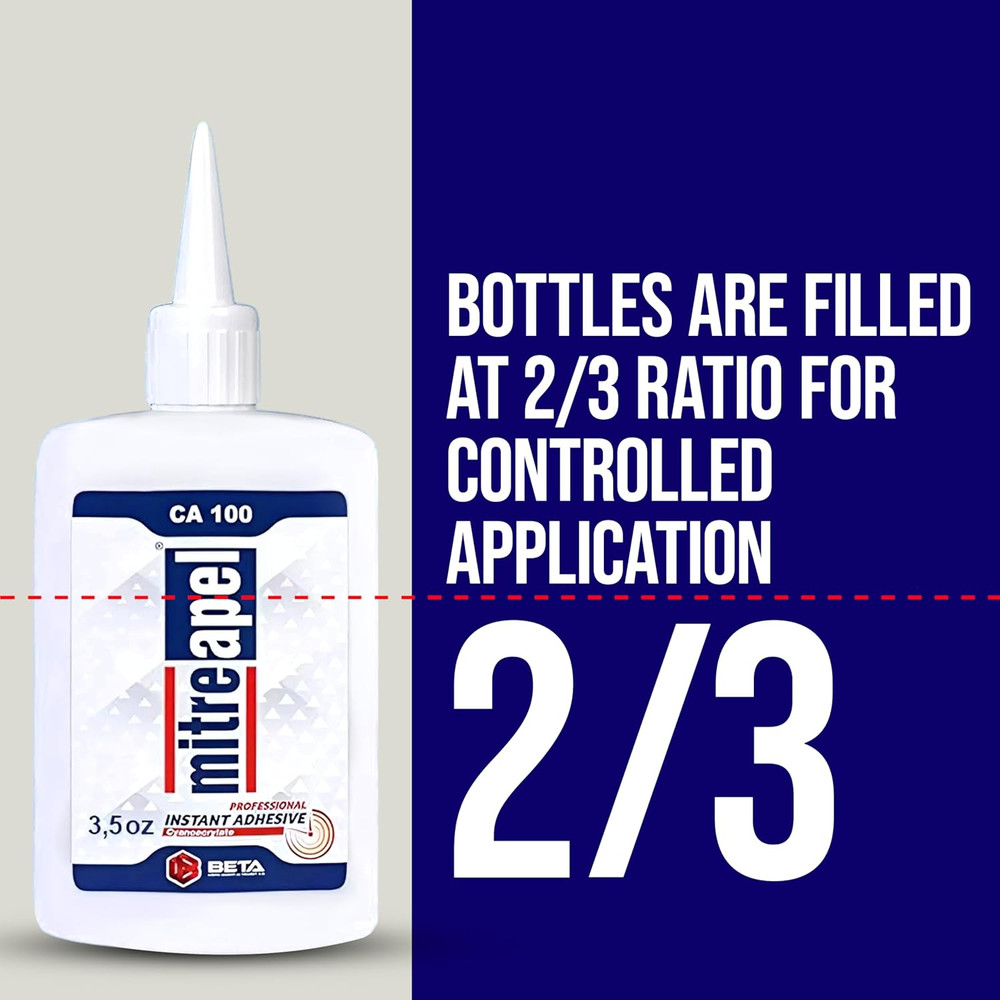 CA Glue with Activator (4.5 oz - 16.9 fl oz.) - 1 Pack Clear