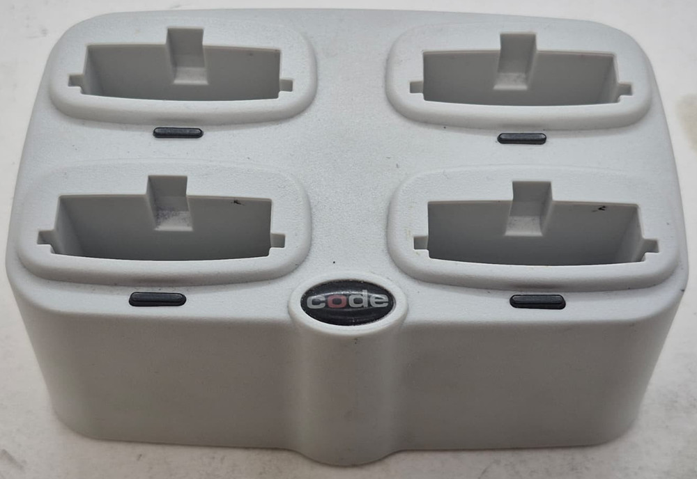 Code CRA-A106 Quad-Bay Battery Charge Station w/ 4 Batteries