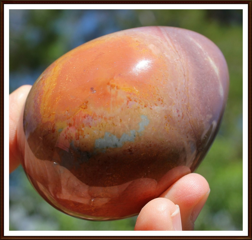 Beautiful! Polychrome Jasper Egg (JAS616)