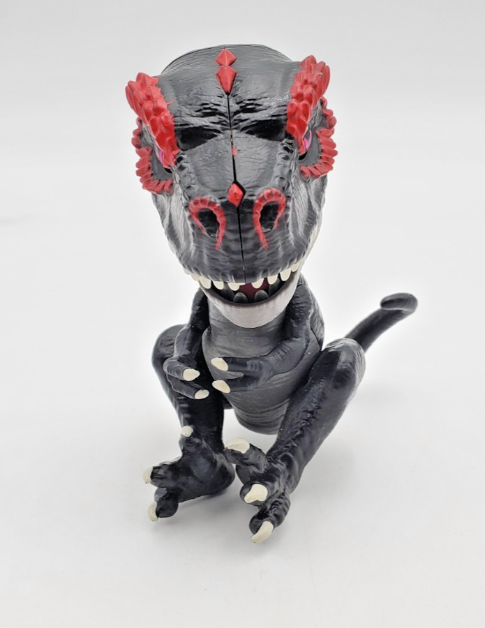 Fingerling Untamed Interactive Dinosaur Figure Jailbreak T-Rex Red/Black Tested