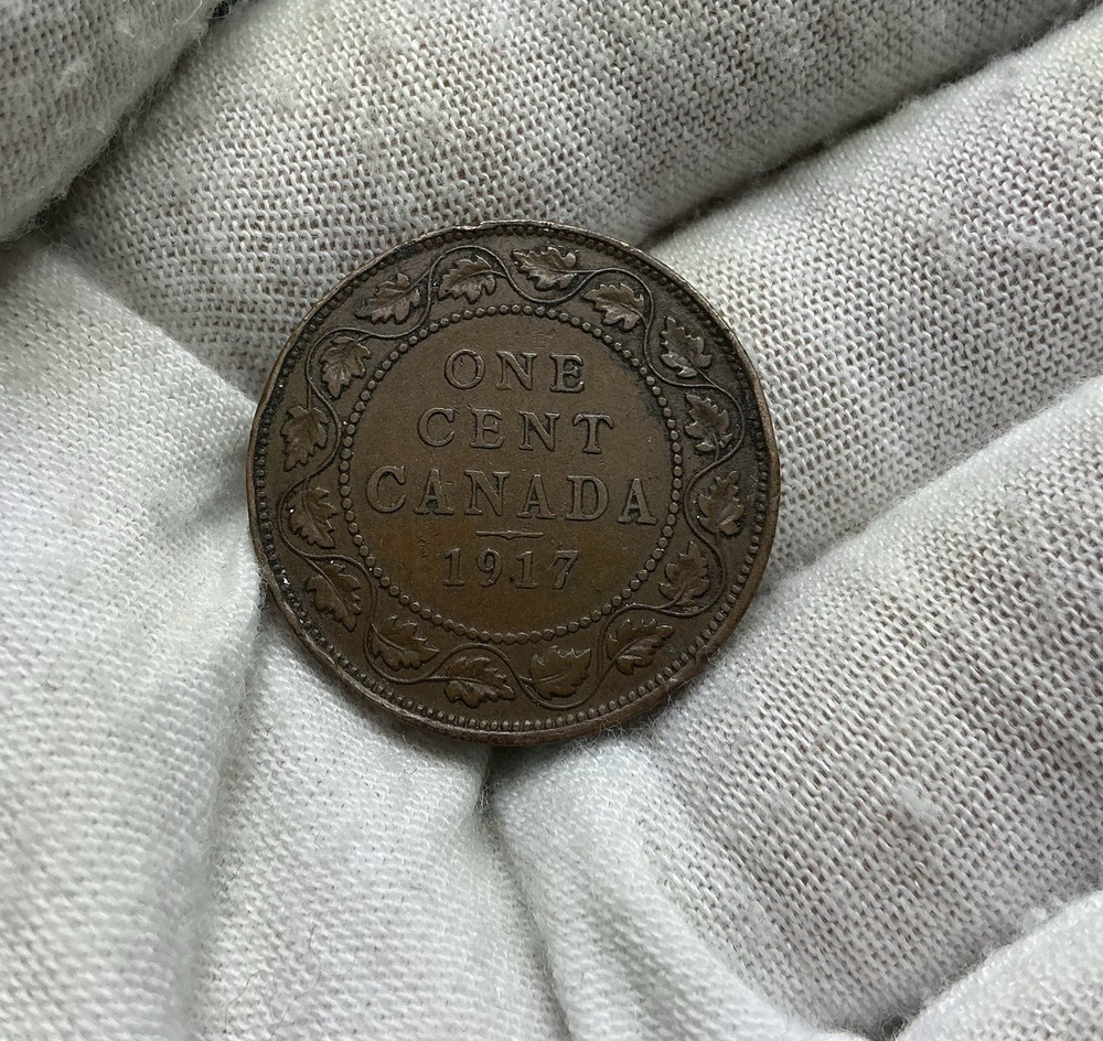 1917 Canada Large One Cent P346
