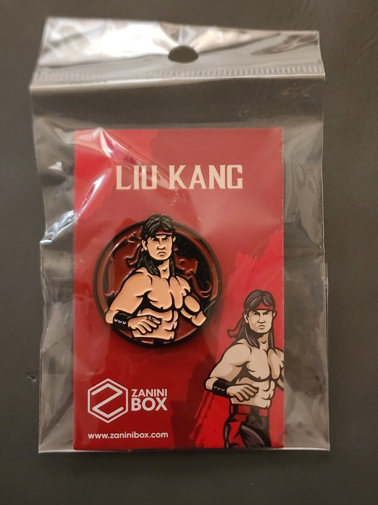 Liu Kang - Mortal Kombat Enamel Pin (New)