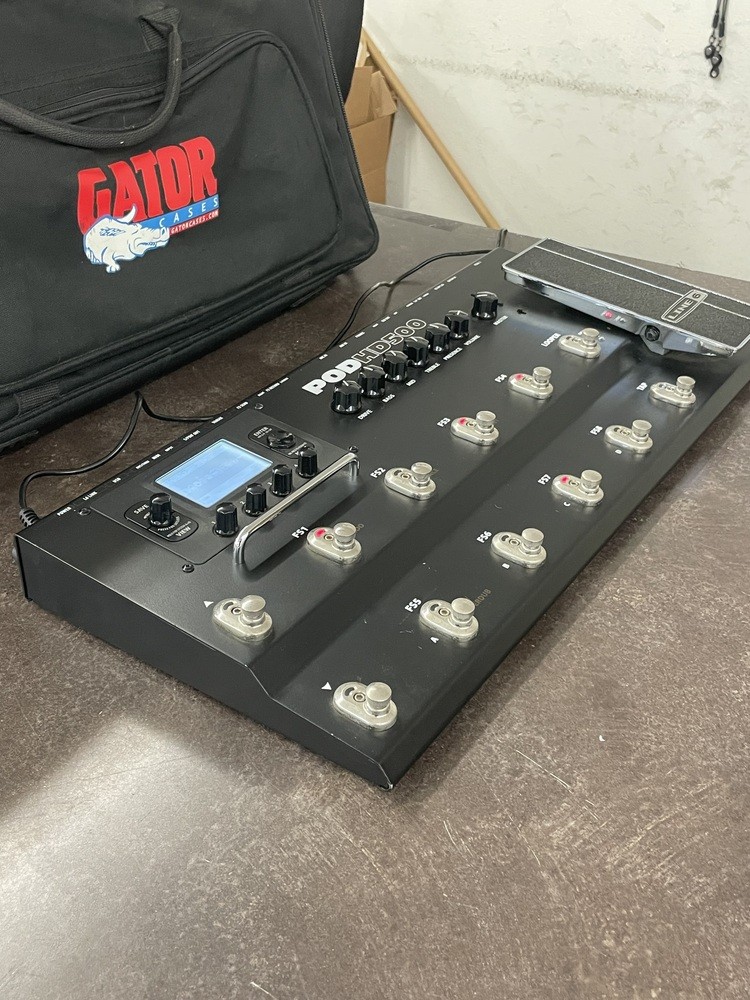 Line 6 POD HD500 Multi-Effects Guitar Pedal Processor – Working Condition