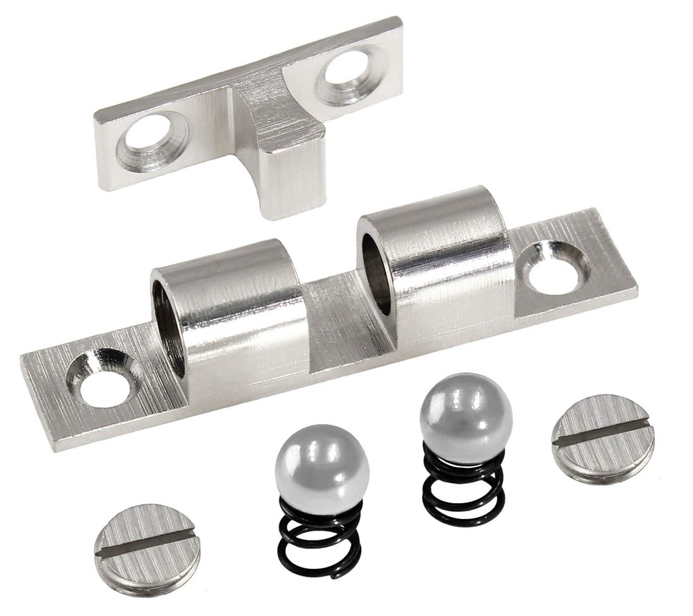 6Pcs 2"/ 50mm Double Ball Tension Roller Catch Latch Solid Brass Hardware Fit...