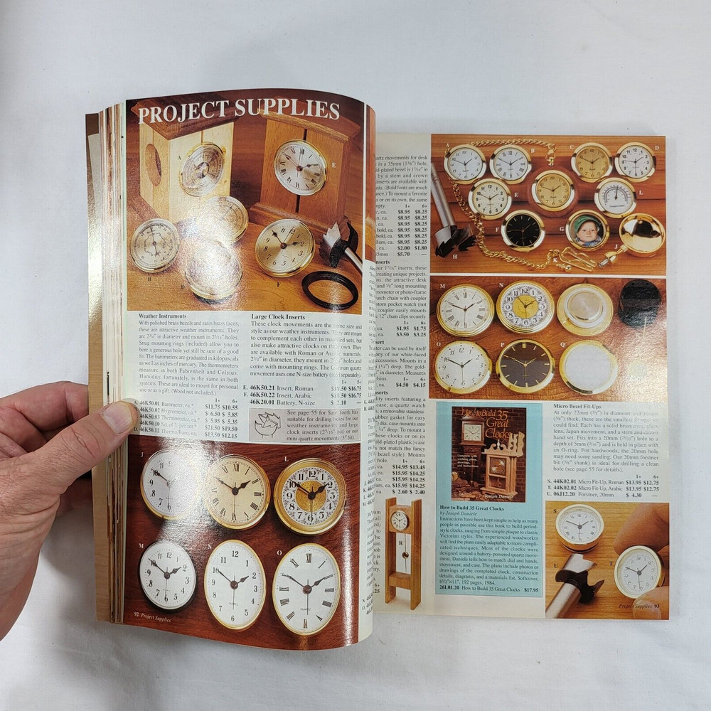 2000-2001 Lee Valley Woodworking Tools Catalog - New Old Stock