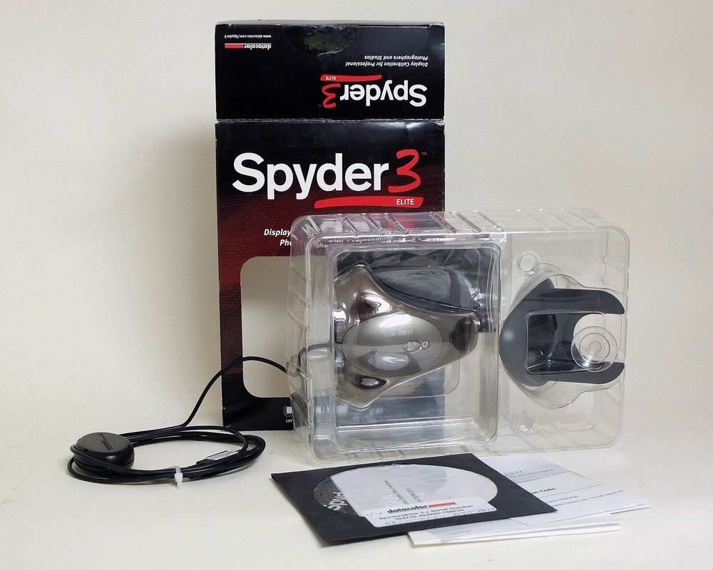 Datacolor Spyder 3 Elite Calibration Spyder 3 Open Box