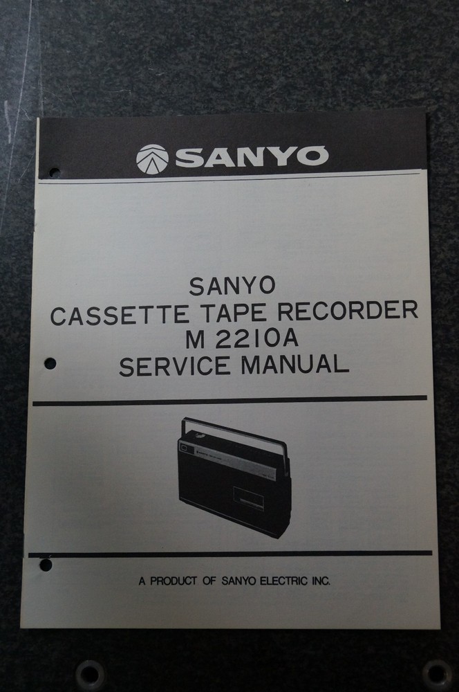 Sanyo M2210A Service Manual