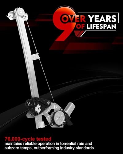 Power Window Regulator with Motor for:-Honda Fit Front Right Passenger Side