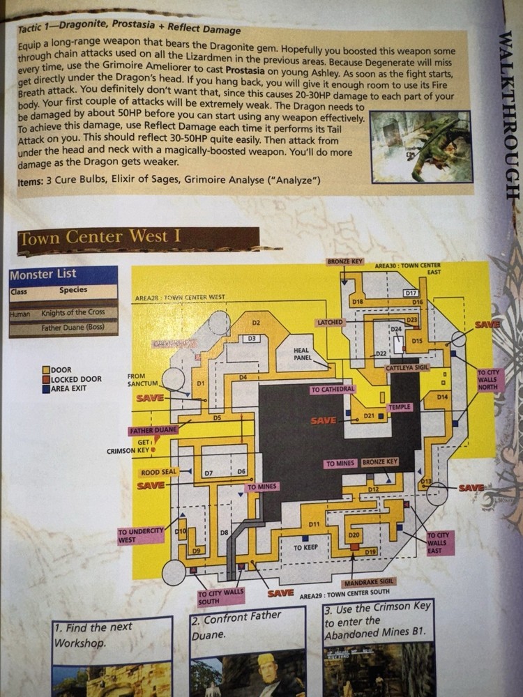 Vagrant Story Custom Ps1 Hardcover Strategy Guide