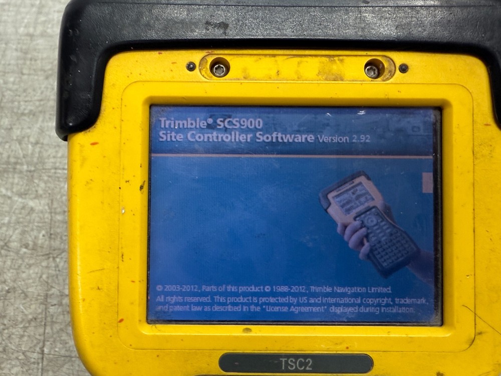 Trimble TSC2 Data Collector Survey Controller v 12.49 2.4GHz Bluetooth Charger