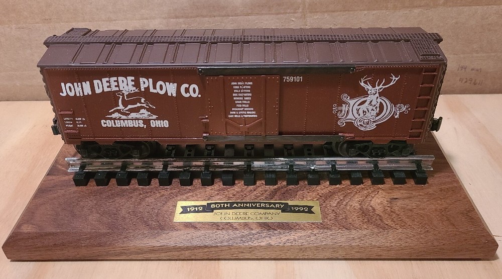 John Deere Plow Company 80th Anniversary Boxcar