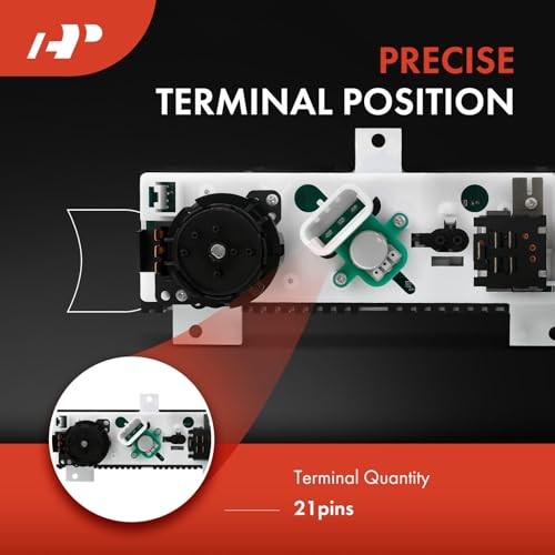A/C Heater Climate Control Panel Module Compatible with Dodge Ram 1500 2500