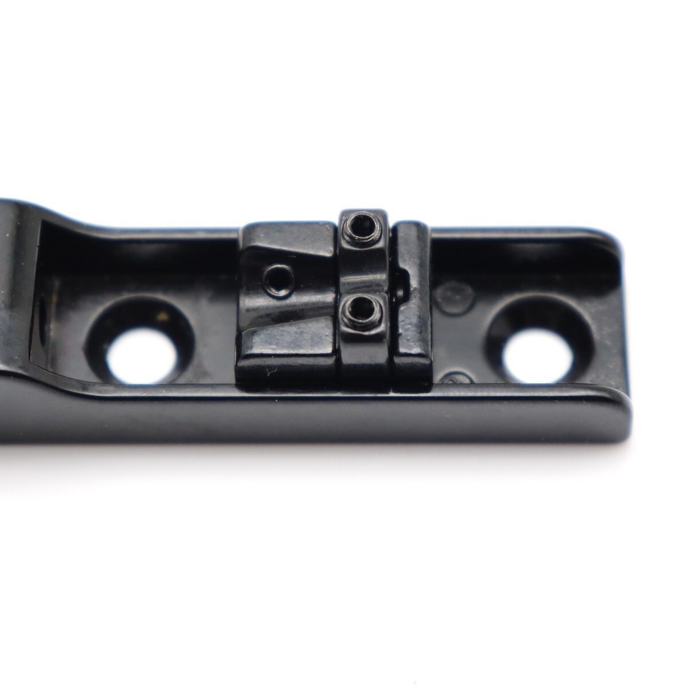 4 String Headless Individual Bridges Single String Bass Bridge and Nut Black set