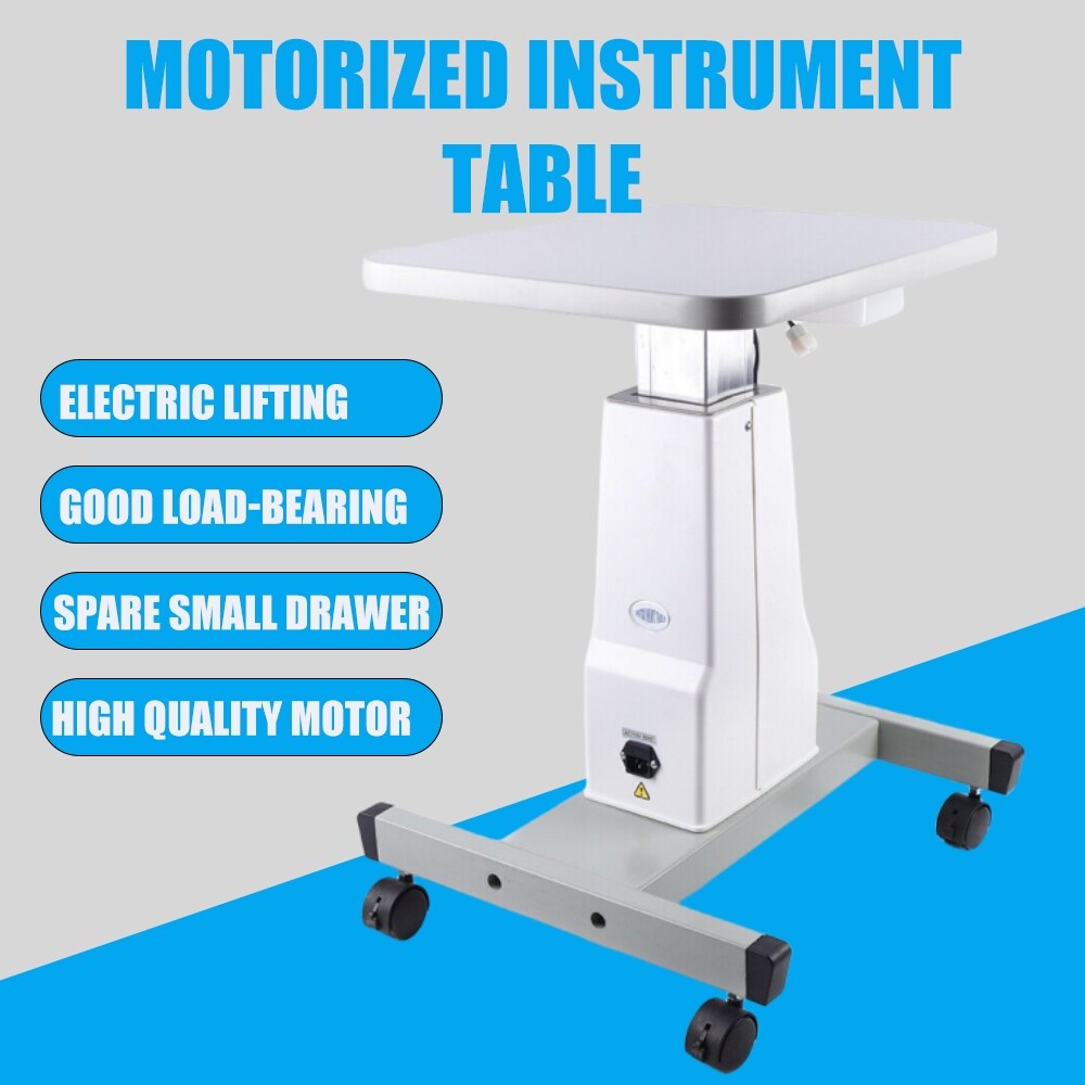 Electric Motorized Table Adjustable Table For Slit Lamp Ophthalmic Instrument