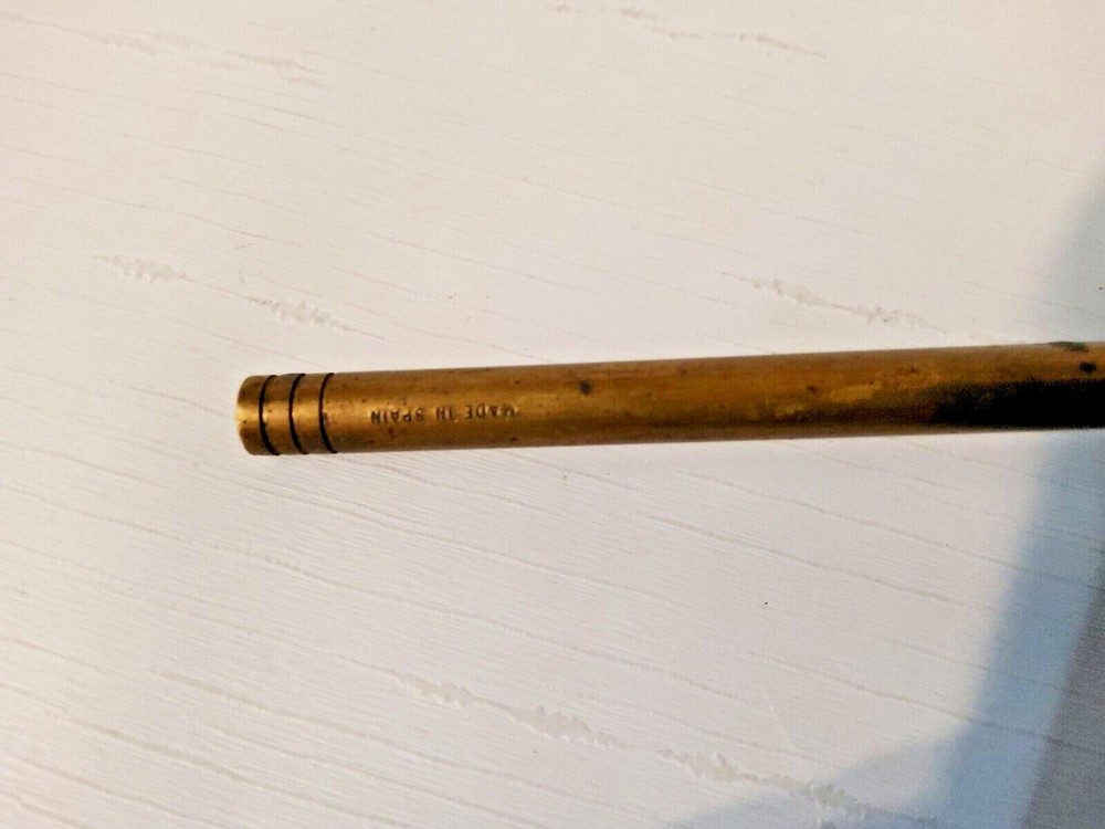 Muzzleloader Ball Starter Vintage Brass & Wood Made in Spain