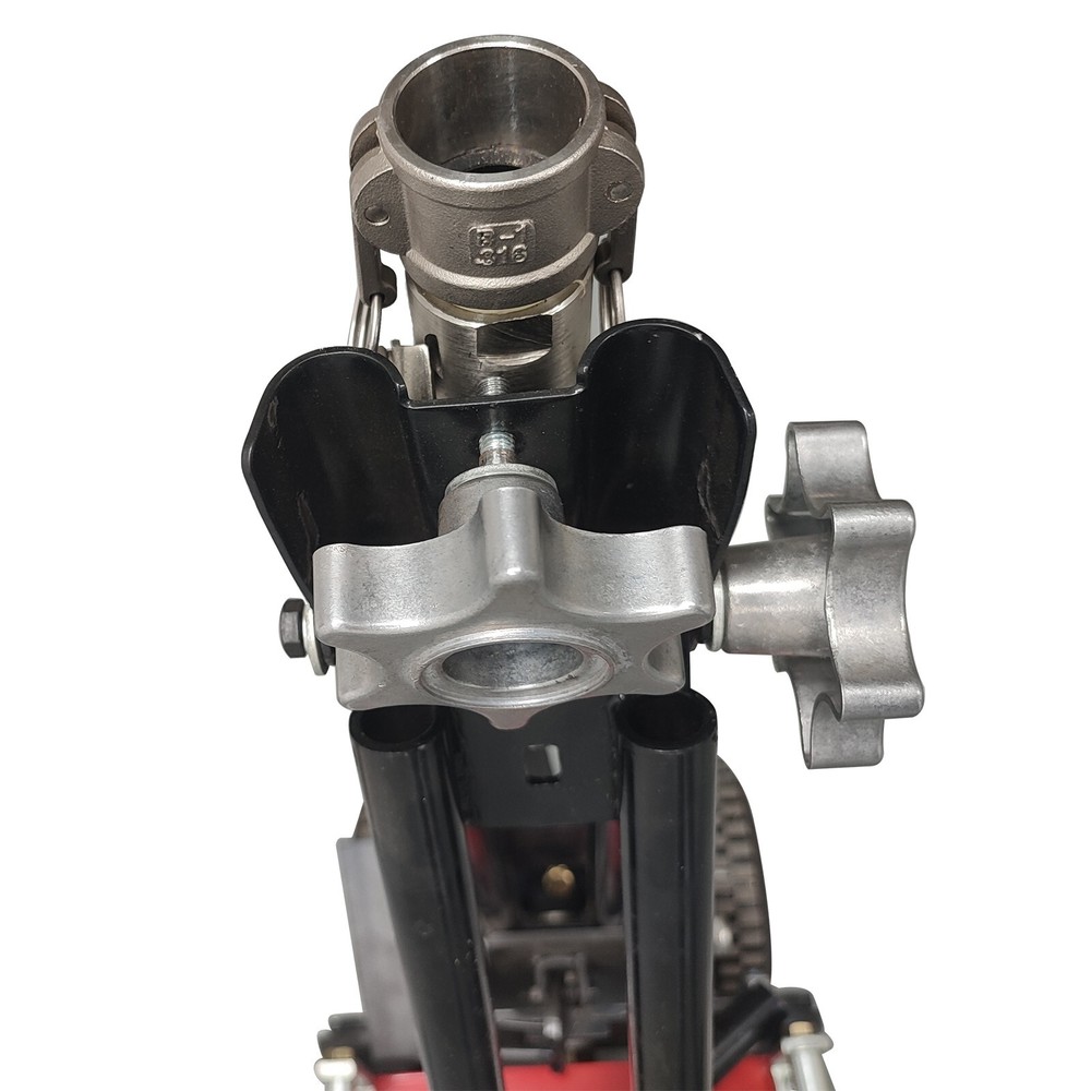 7 Head Hand-pushed Concrete Pavement Retreader Air Pressure Chisel Machine