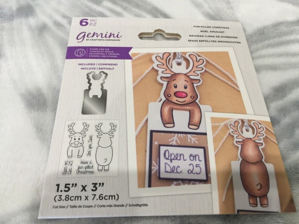 Gemini Character Front & Back Gift Tags Collection Bundle Crafters Companion