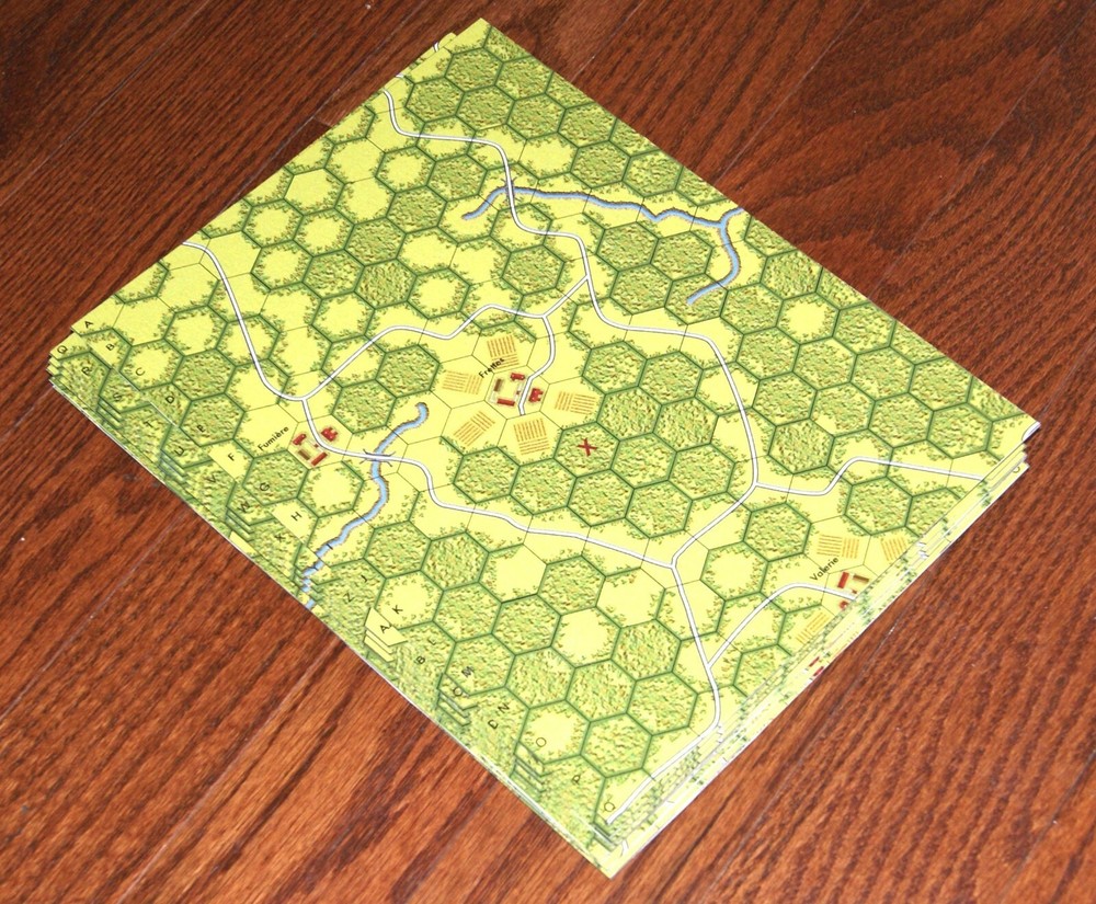 Panzer Leader ('74) Map X - Heavy Jungle