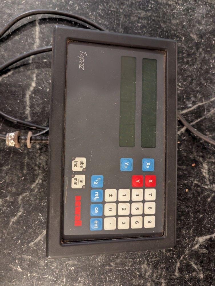 Newall topaz digital readout two axis (not working)