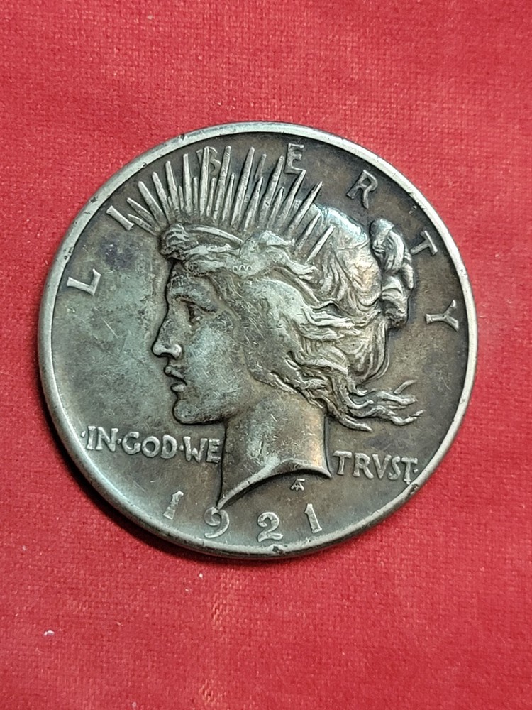 1921 peace dollar