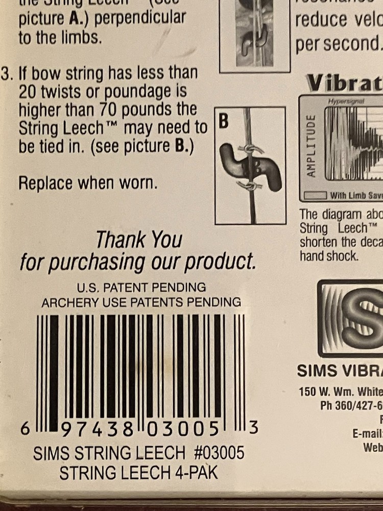 Limb Saver String Leech By Sims Vibration Laboratory