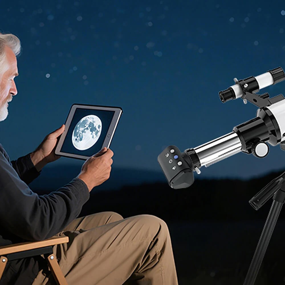 WiFi Electronic Eyepiece Camera 2MP Via App For Telescopes Microscopes