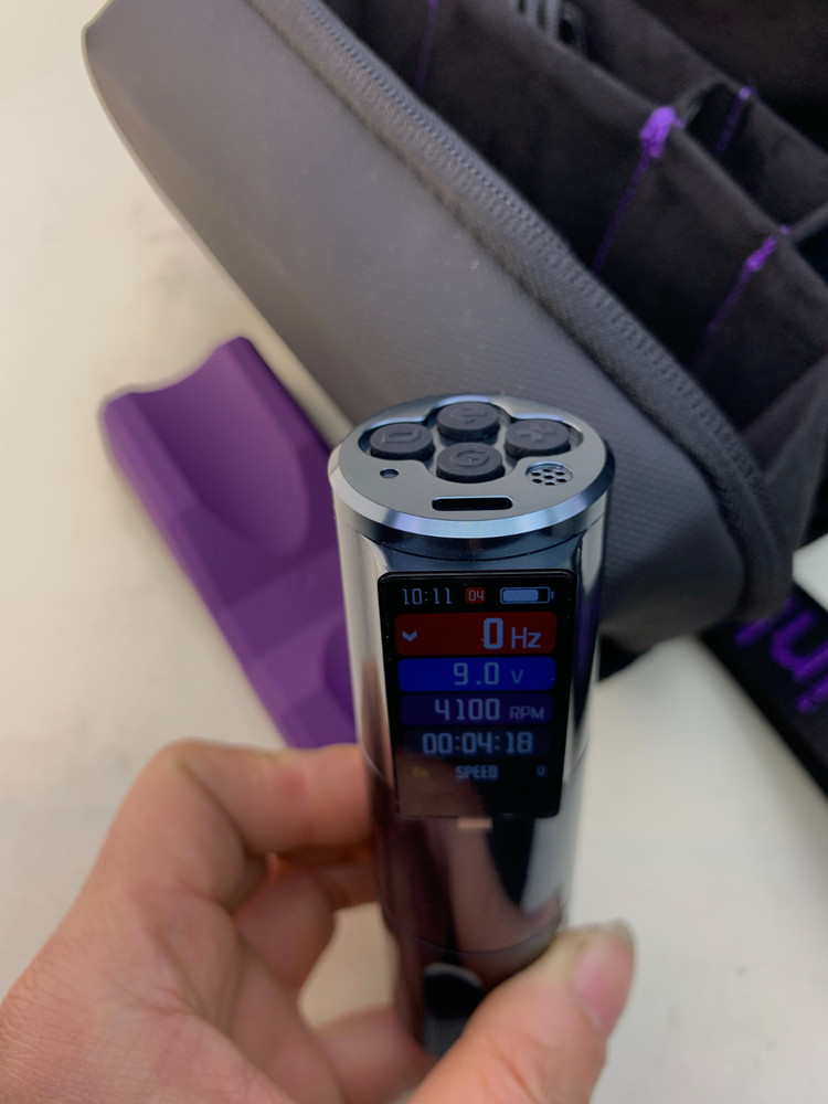 T7max Frequency Adjustable Wireless Tattoo Pen Machine