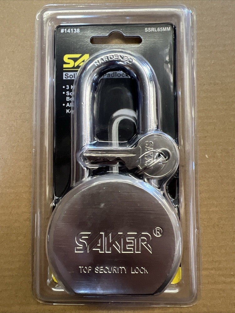 Heavy Duty Long Shank Saker Lock