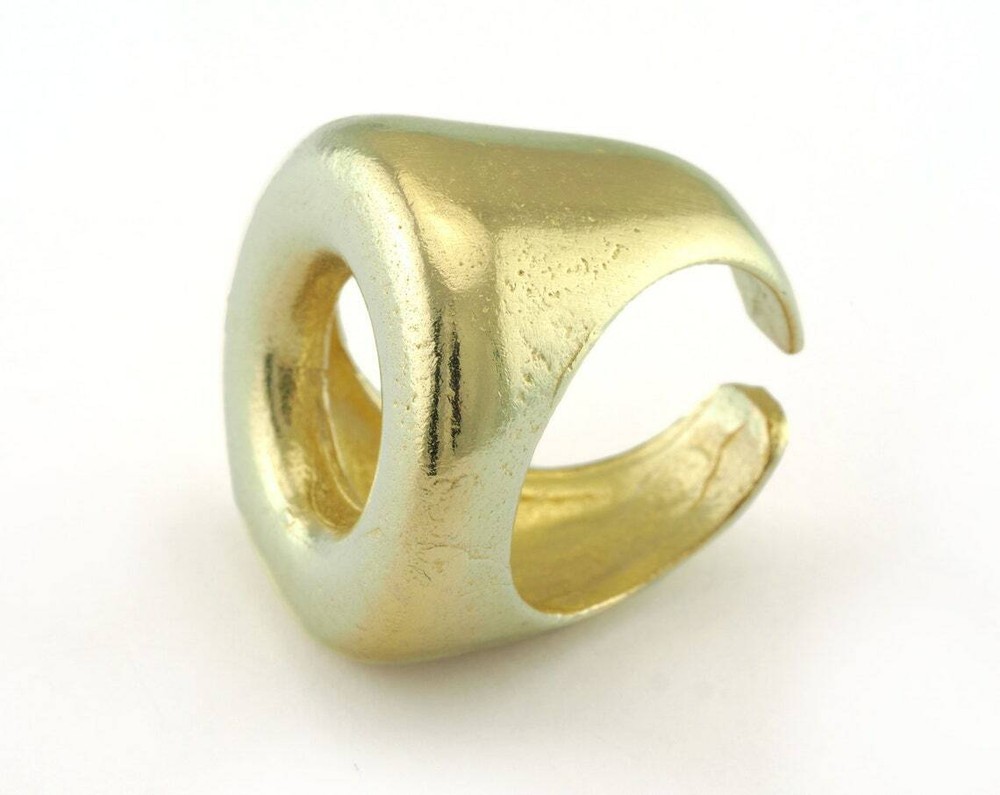 Adjustable Ring Raw brass (16.5mm 6US inner size) 3250 ring24