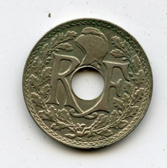 1918 France 5 Centimes - CC349