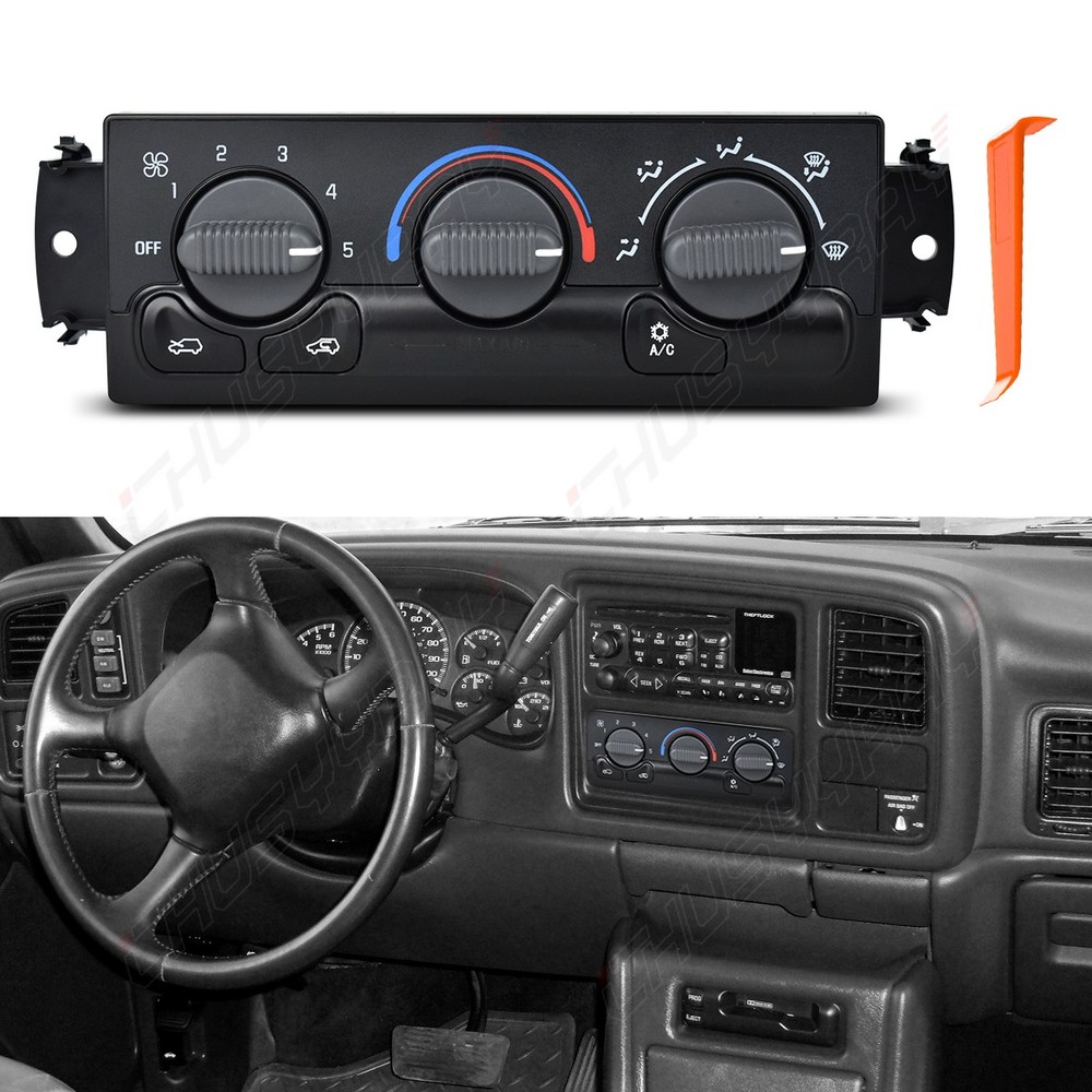 Air Conditioning Climate Control Module Panel For 99-02 Chevy Silverado 1500 25