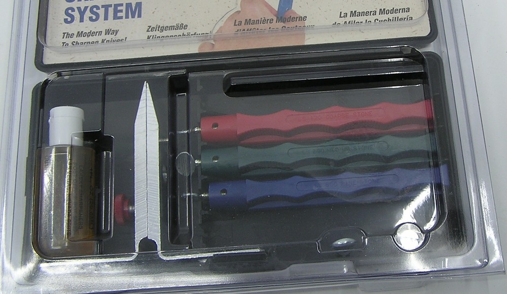 Lansky LKC03 Standard 3 Stone Controlled Angle Precision Knife Sharpening System