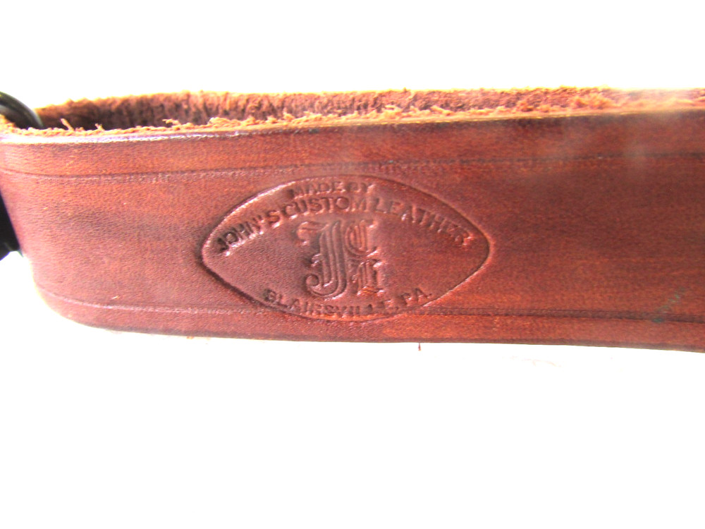 Vintage RUGER Leather Rifle SLING Custom Hand Tooled Handcrafted -free ship