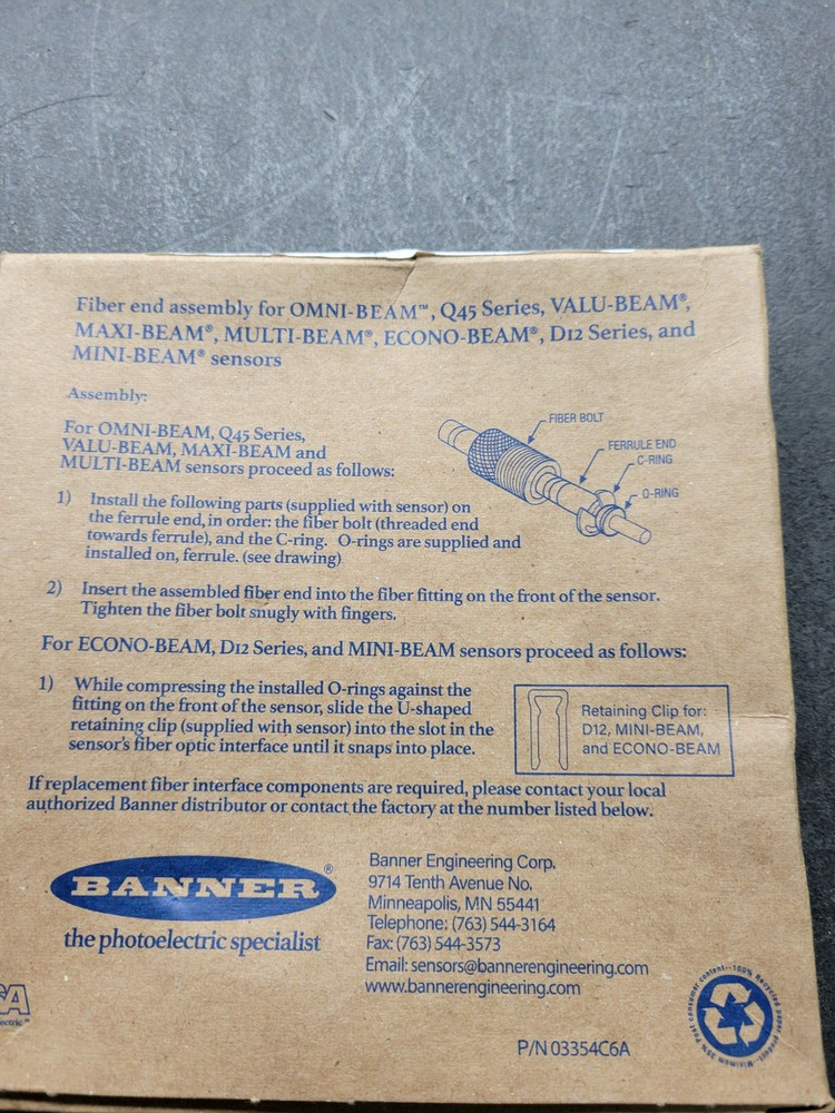 Banner IAT23S Omni Beam.